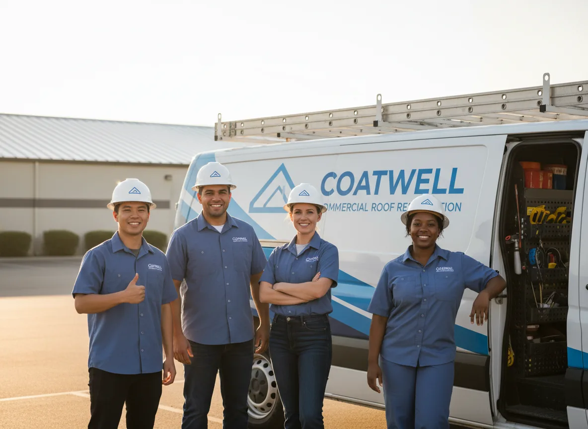 Commercial roof coating company in Comanche, OK